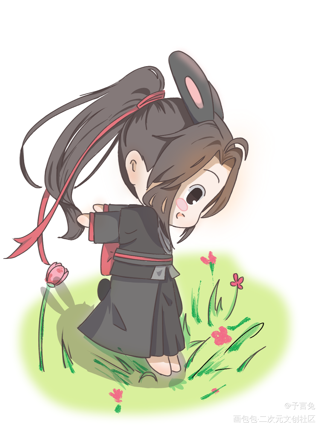 _魔道祖师绘画作品