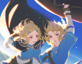 青空漫游_绘画作品