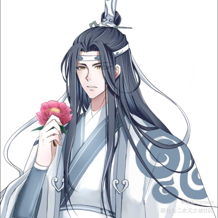 执芍_魔道祖师忘羡绘画作品