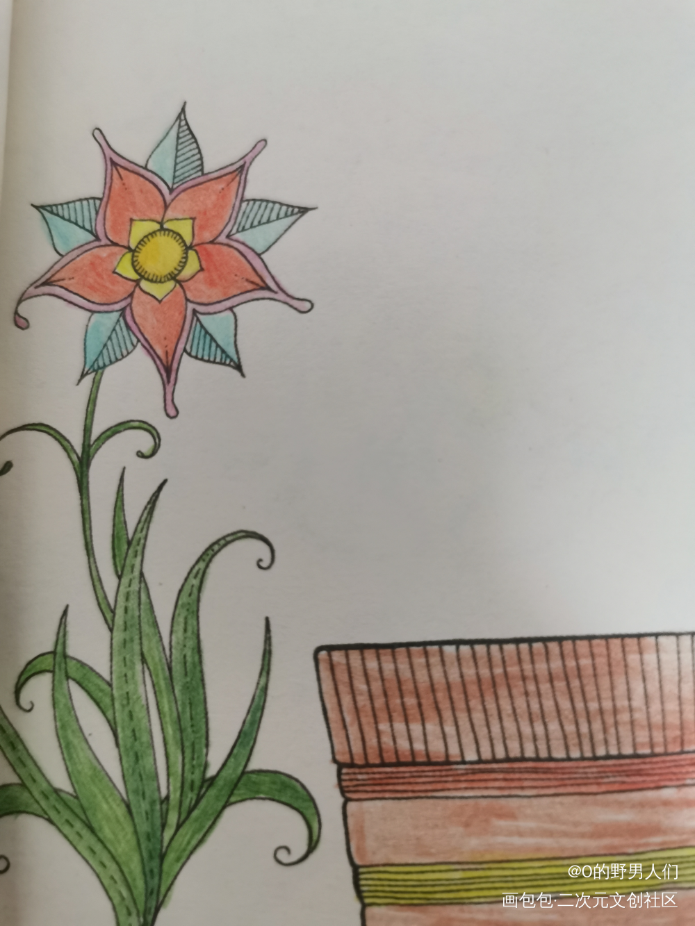 小花花！_唤醒春日主题打卡绘画作品