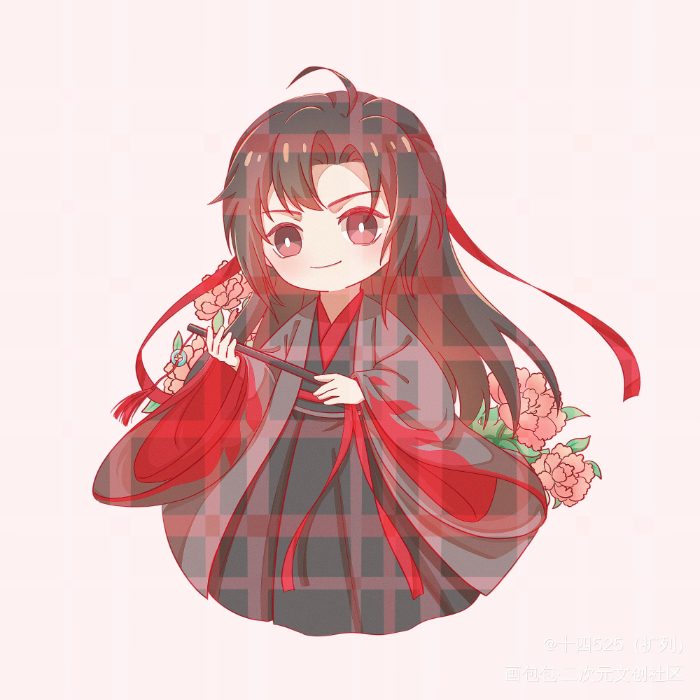 私稿勿用_魔道祖师Q版绘画作品