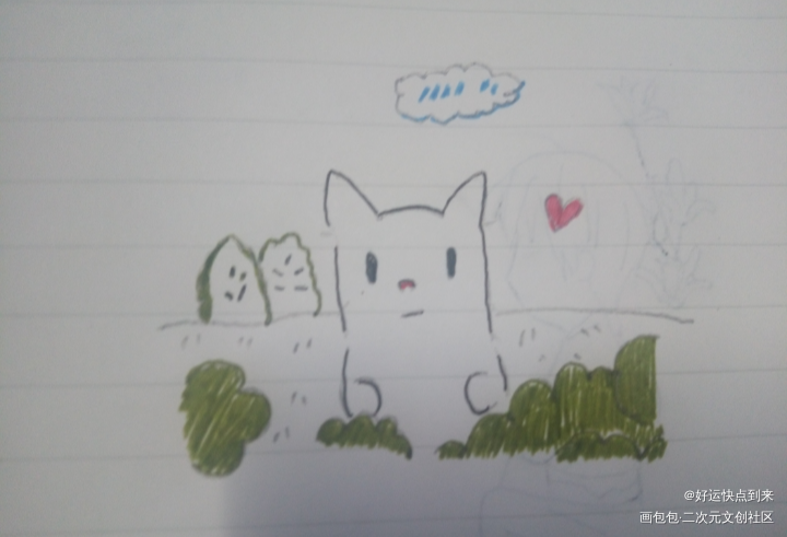 打卡_手绘动物绘画作品
