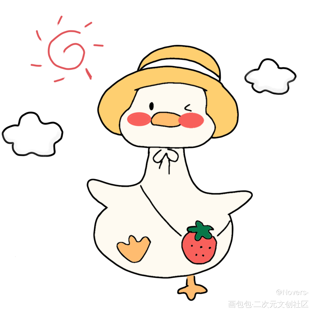 春游_手绘绘画作品