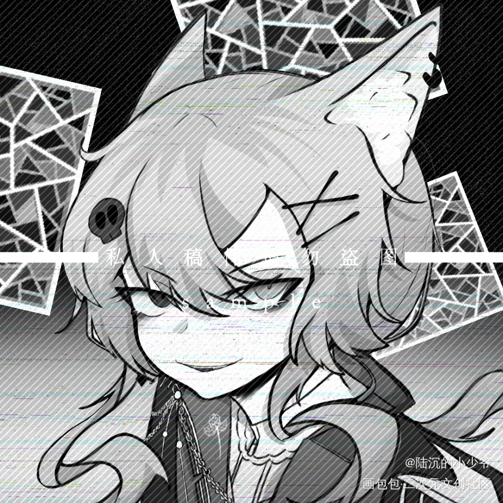 崽崽_oc绘画作品