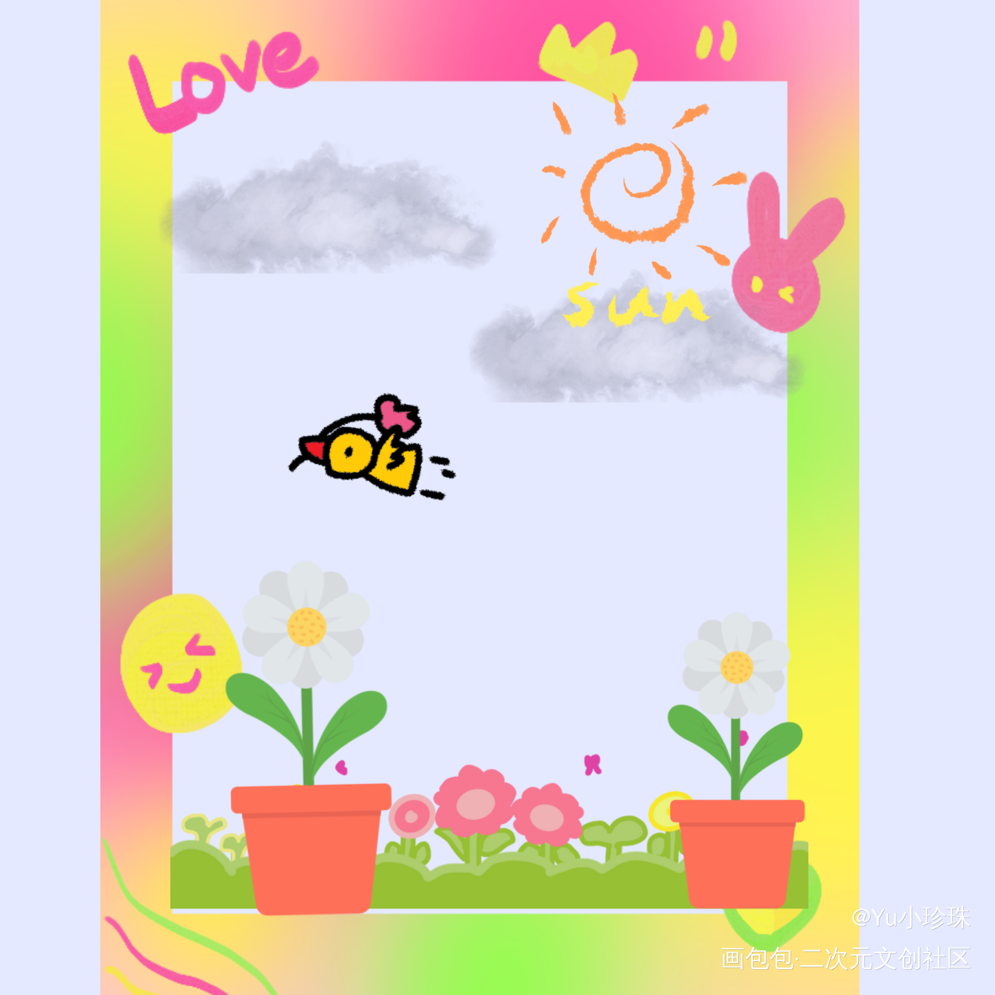 春天12_春天绘画作品