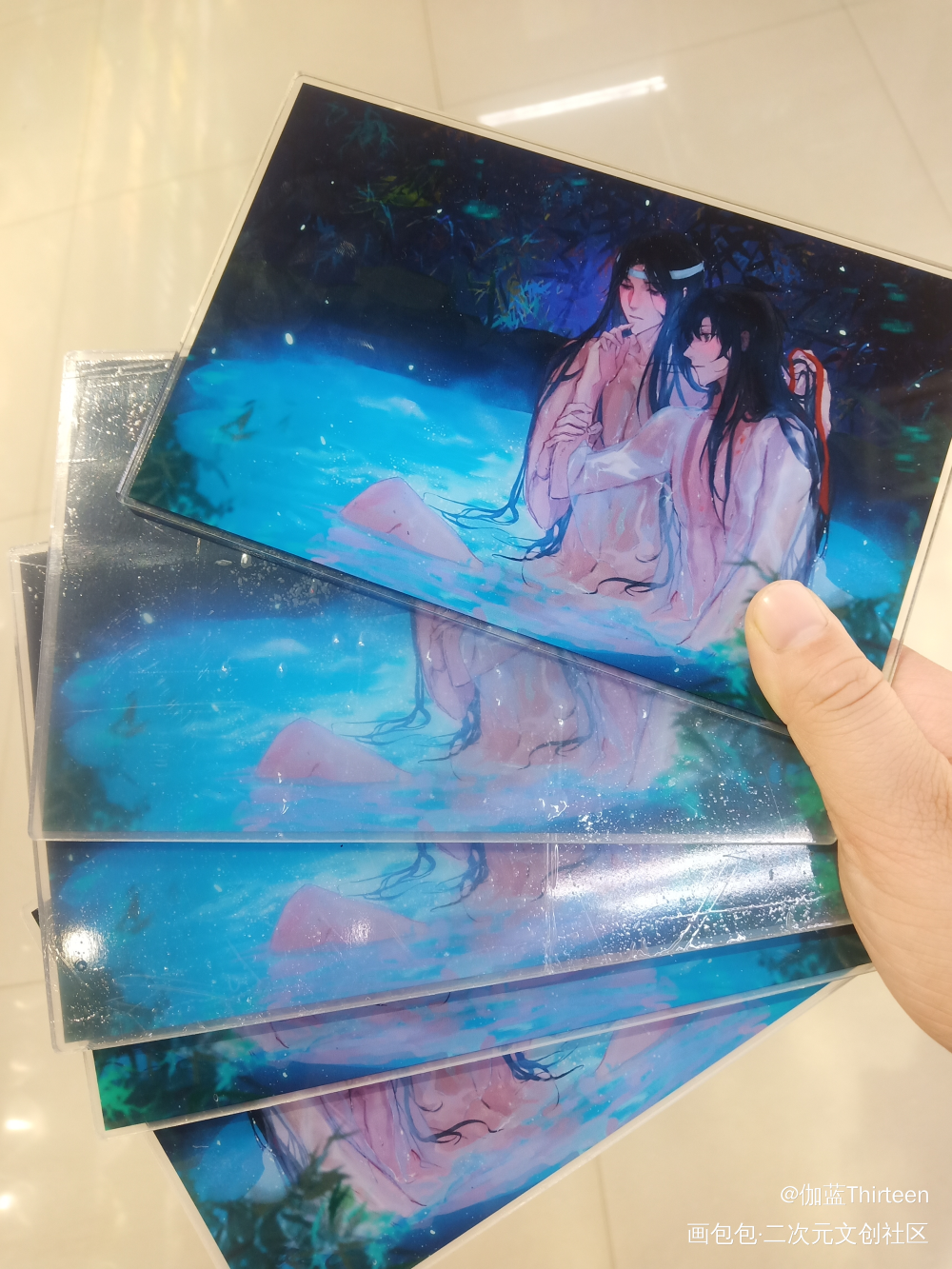 冷泉_魔道祖师忘羡绘画作品