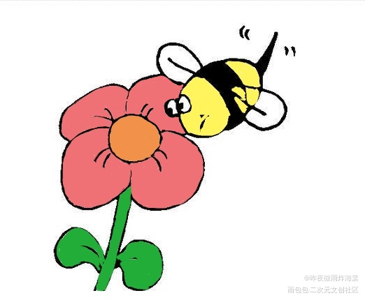 春天_手绘绘画作品