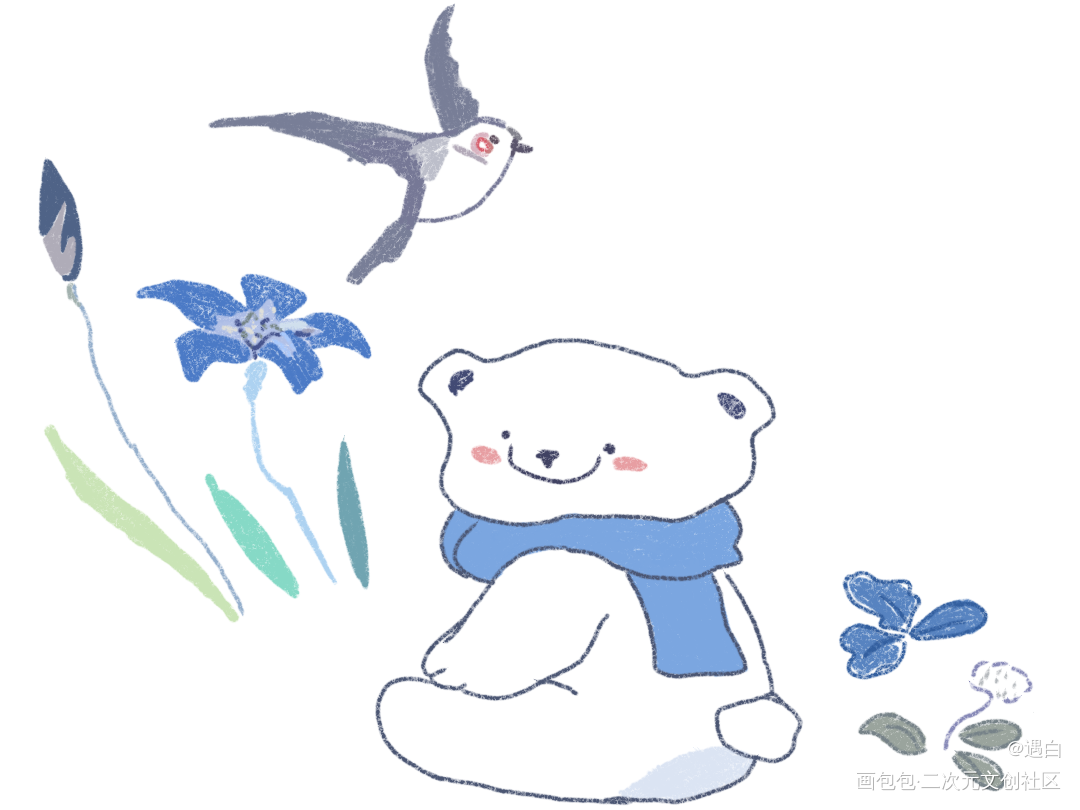春日_唤醒春日主题打卡绘画作品