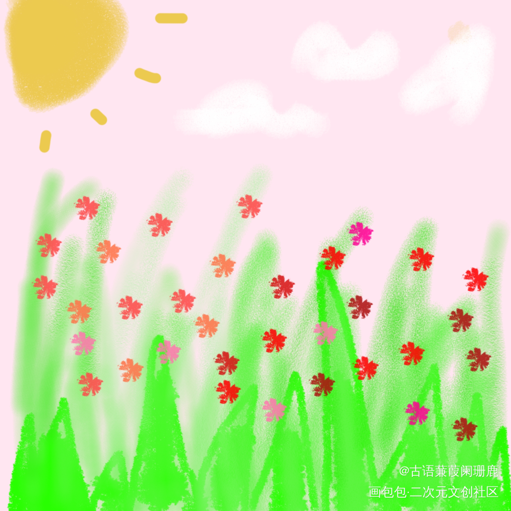 _醒图唤醒春日主题打卡绘画作品