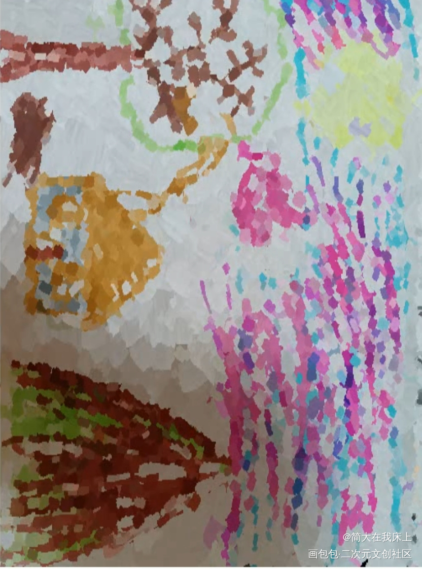 小房子_手绘绘画作品