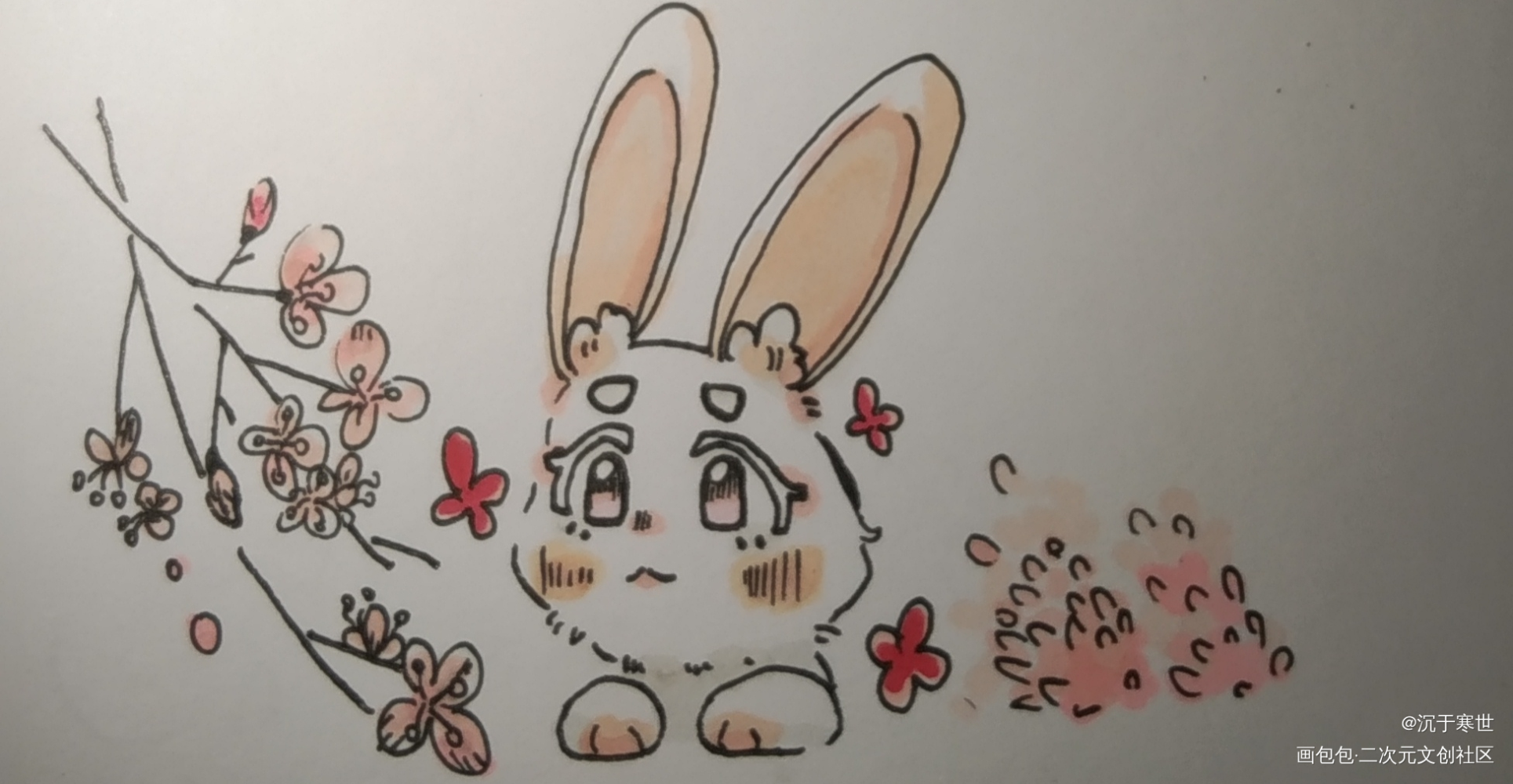 小免_手绘绘画作品