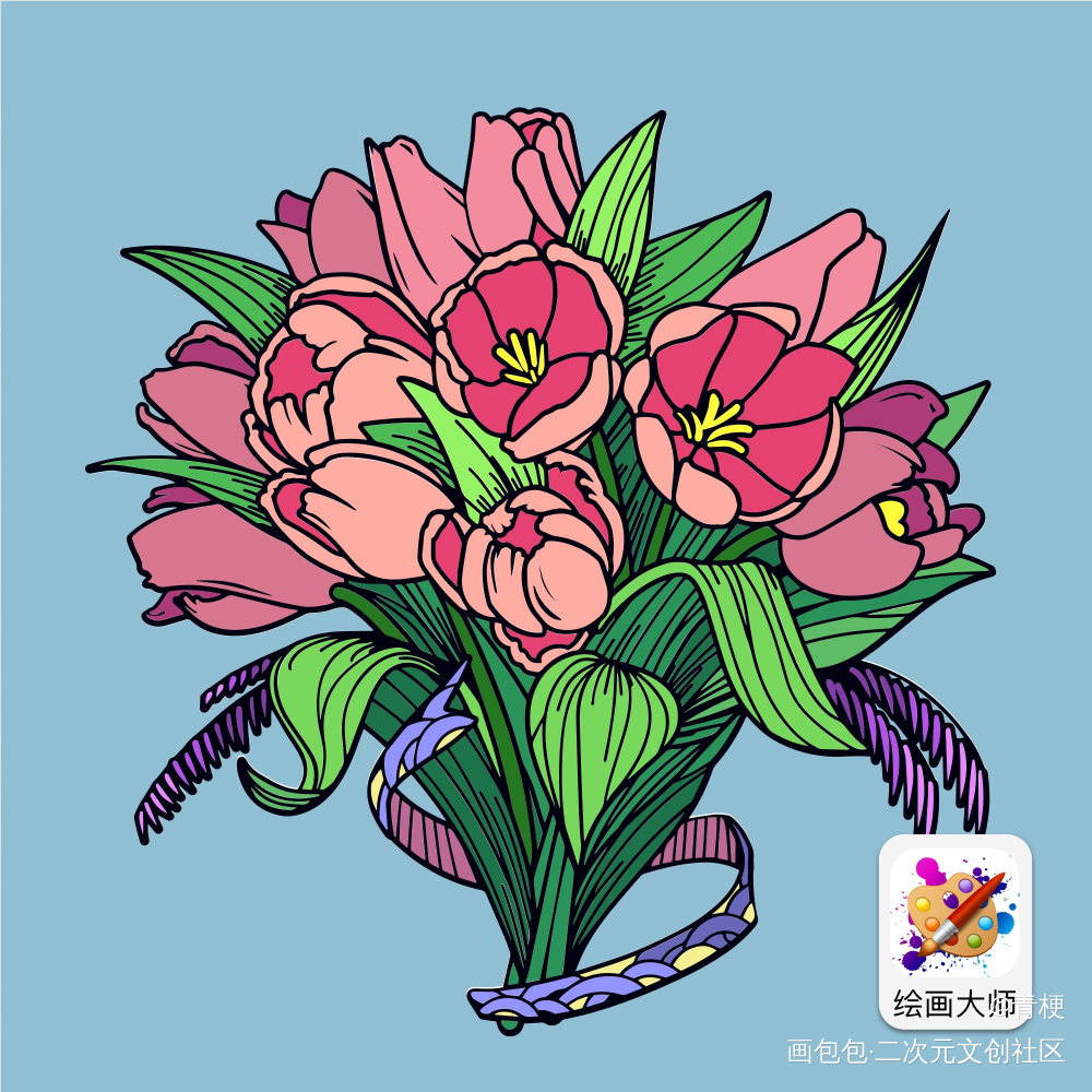 ?（6）_平涂绘画作品