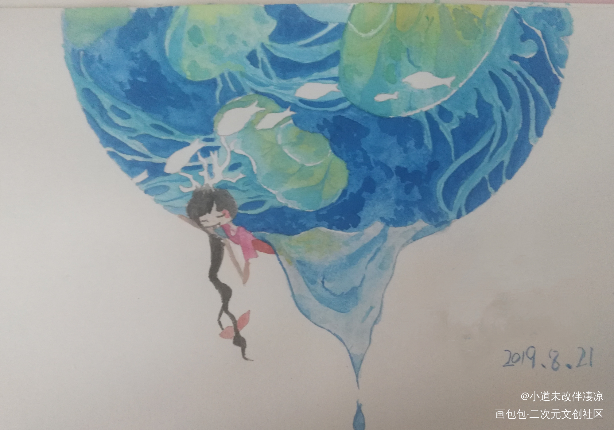 day7_唤醒春日主题打卡绘画作品