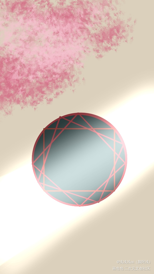 春天_手绘绘画作品