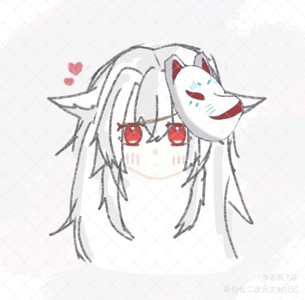 稿子_手绘平涂绘画作品