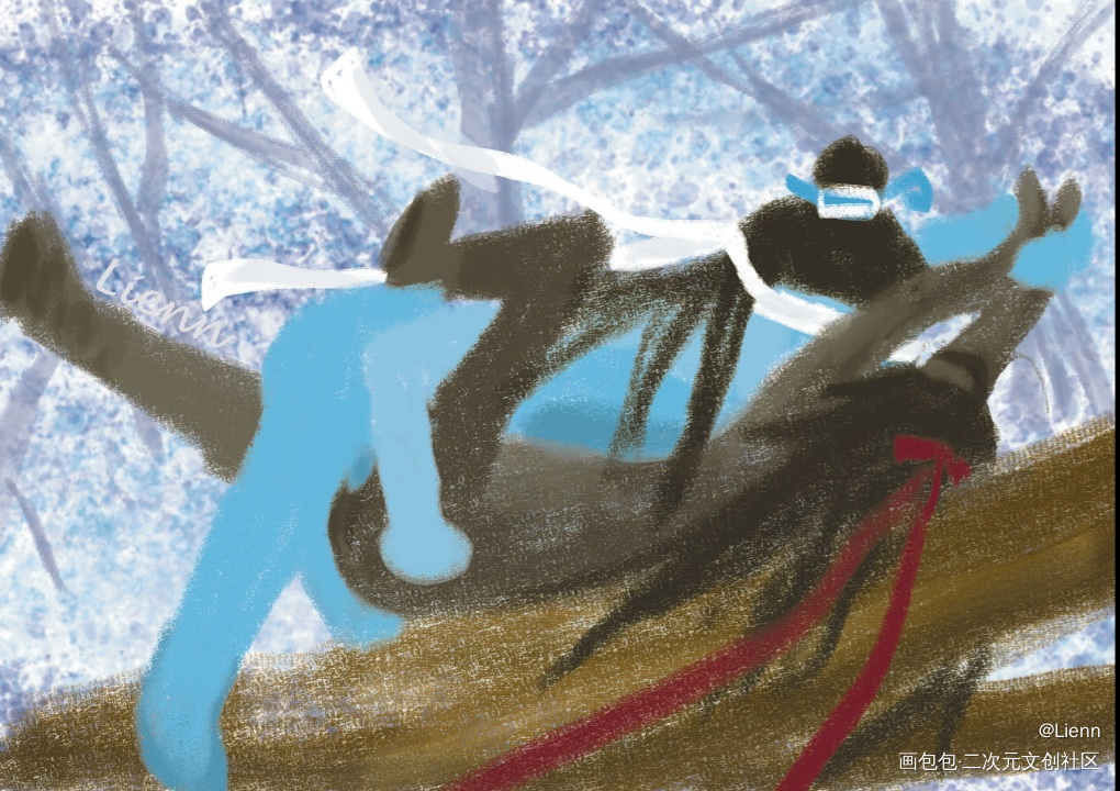 _魔道祖师忘羡绘画作品