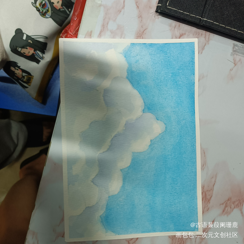 _手绘唤醒春日主题打卡绘画作品
