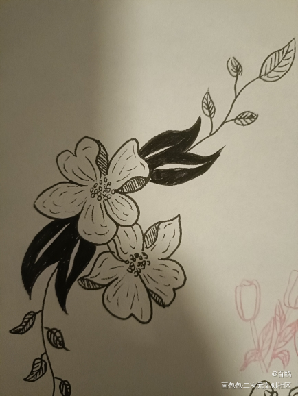 临摹_唤醒春日主题打卡绘画作品