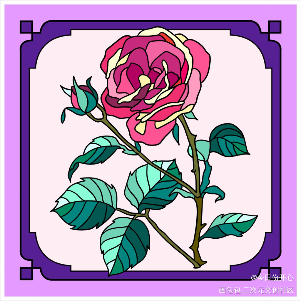 d1_平涂绘画作品