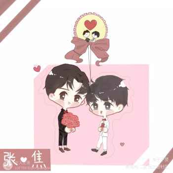 迪奥先生～_迪奥先生平涂q版绘画作品