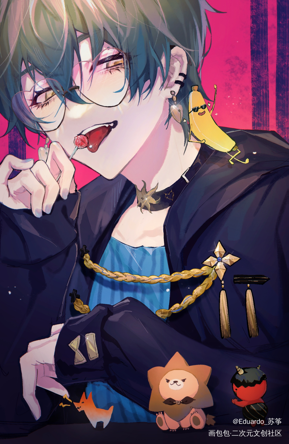 My sweetheart_日系luxiemikeeveland绘画作品