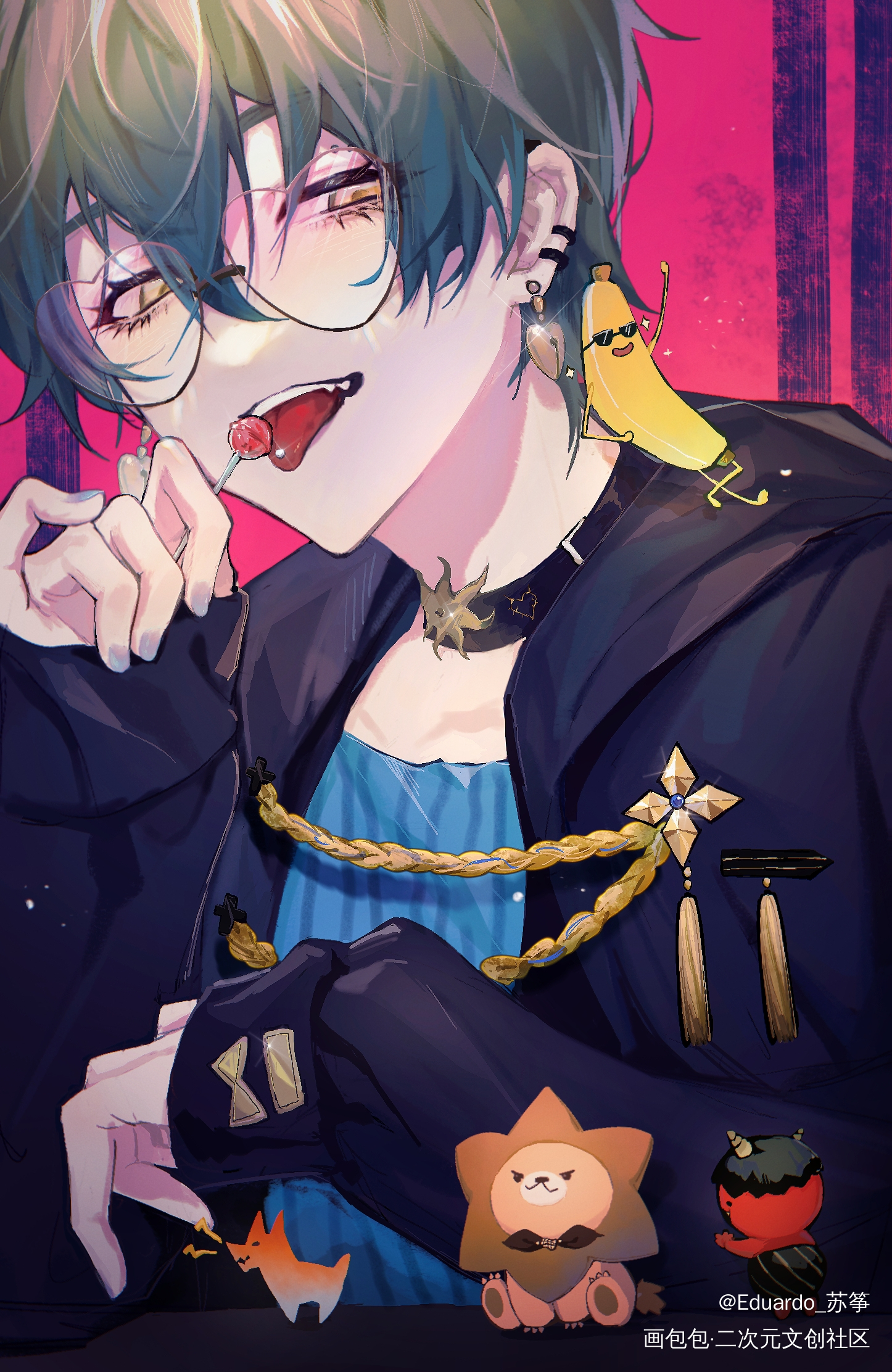 My sweetheart_日系luxiemikeeveland绘画作品