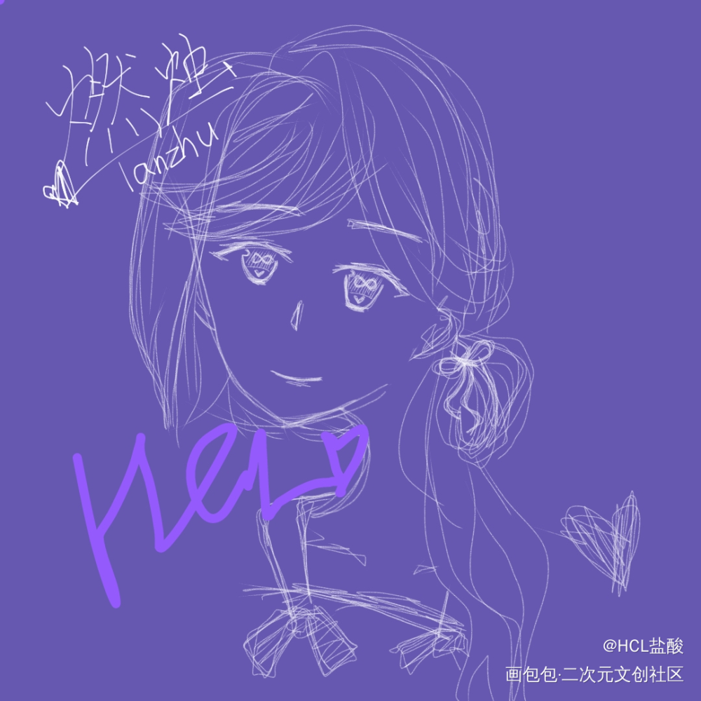 蔷薇_未定事件簿古风指绘绘画作品