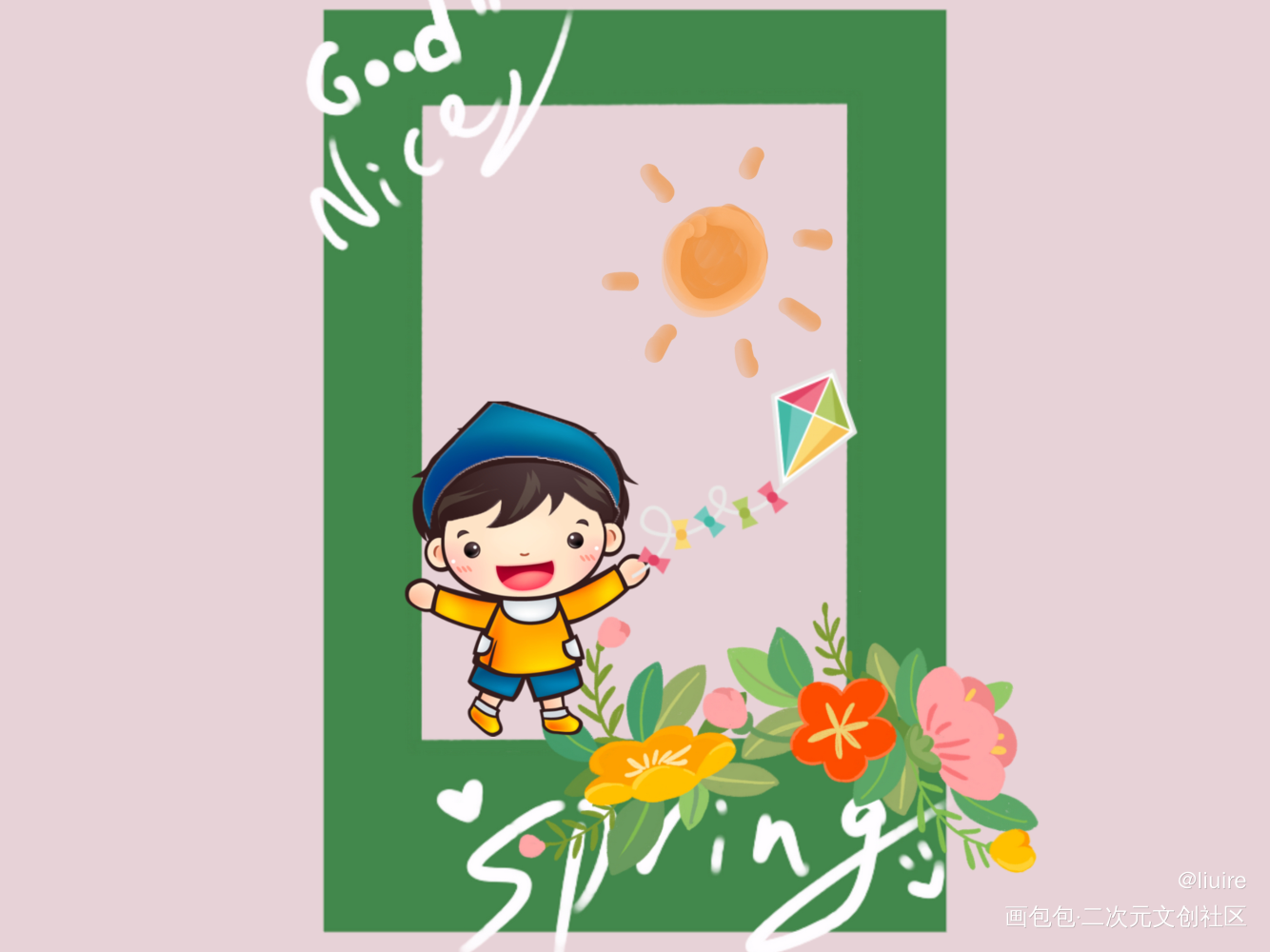 春天14_春天绘画作品
