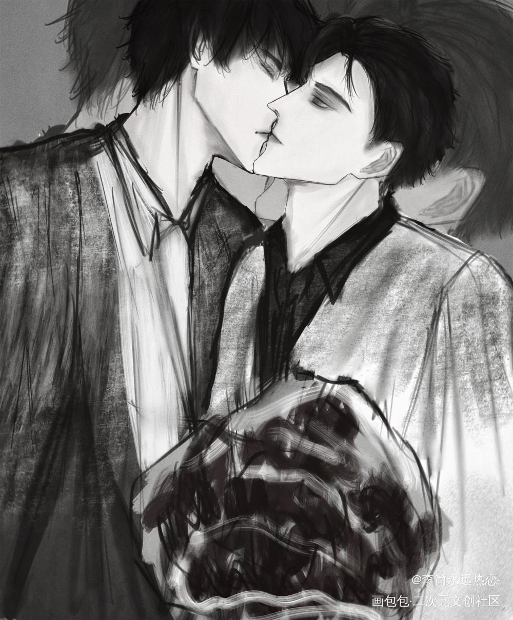 李简_你却爱着一个傻逼188男团李简李玉简隋英绘画作品
