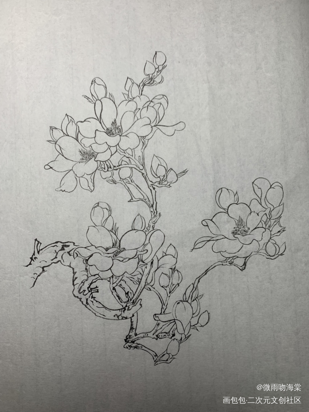 每日打卡7_水墨手绘绘画作品
