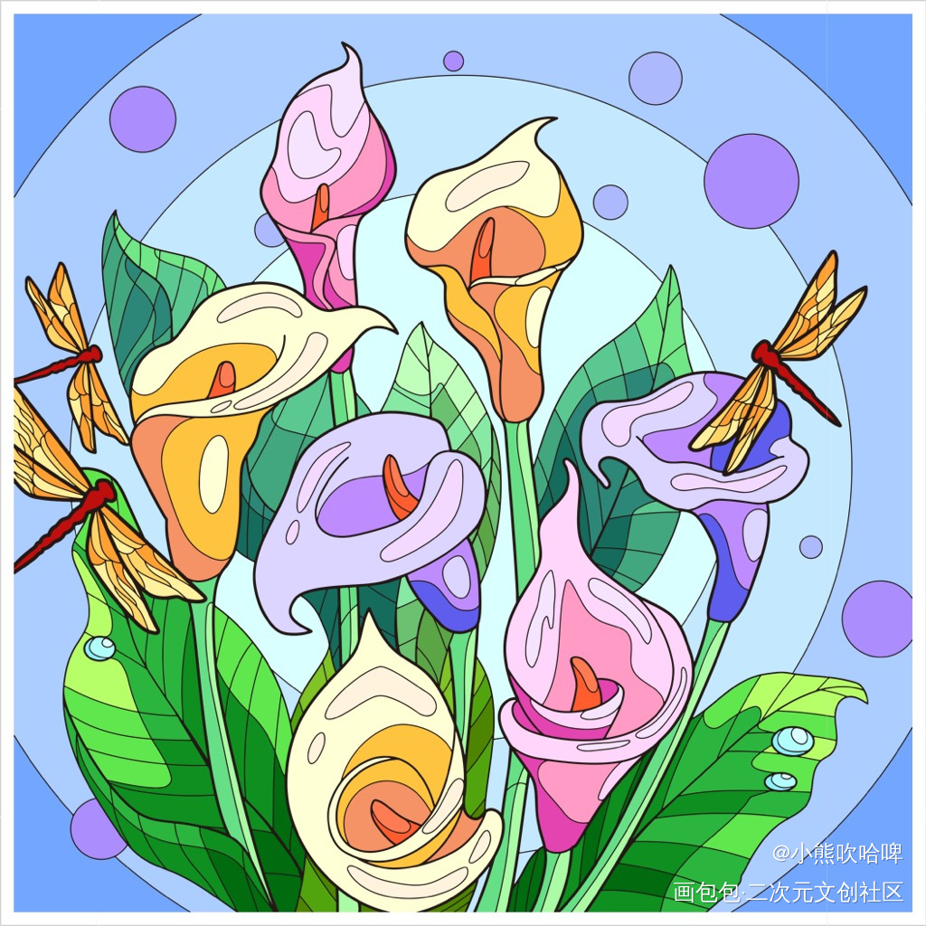 d2_平涂绘画作品