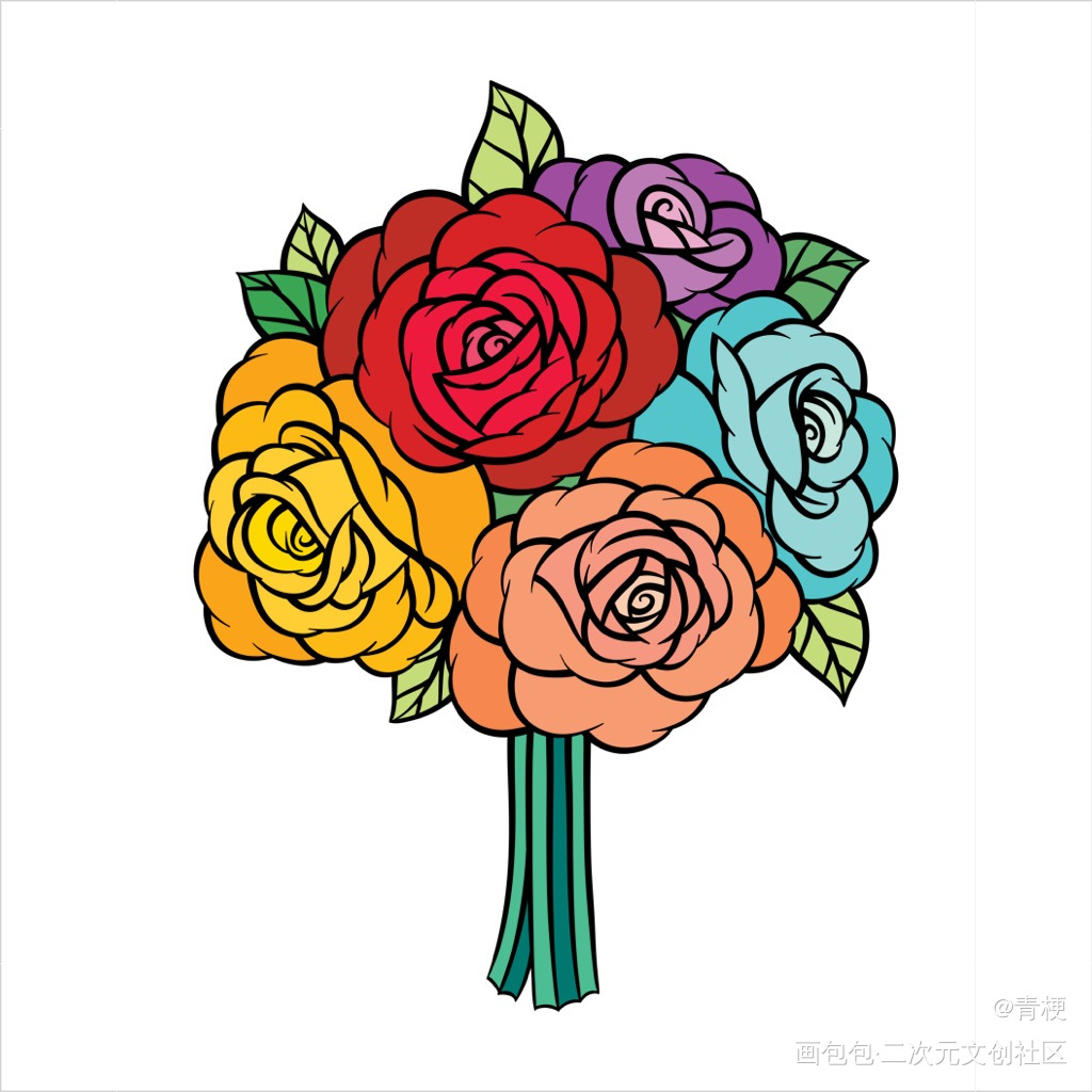 d9_平涂绘画作品