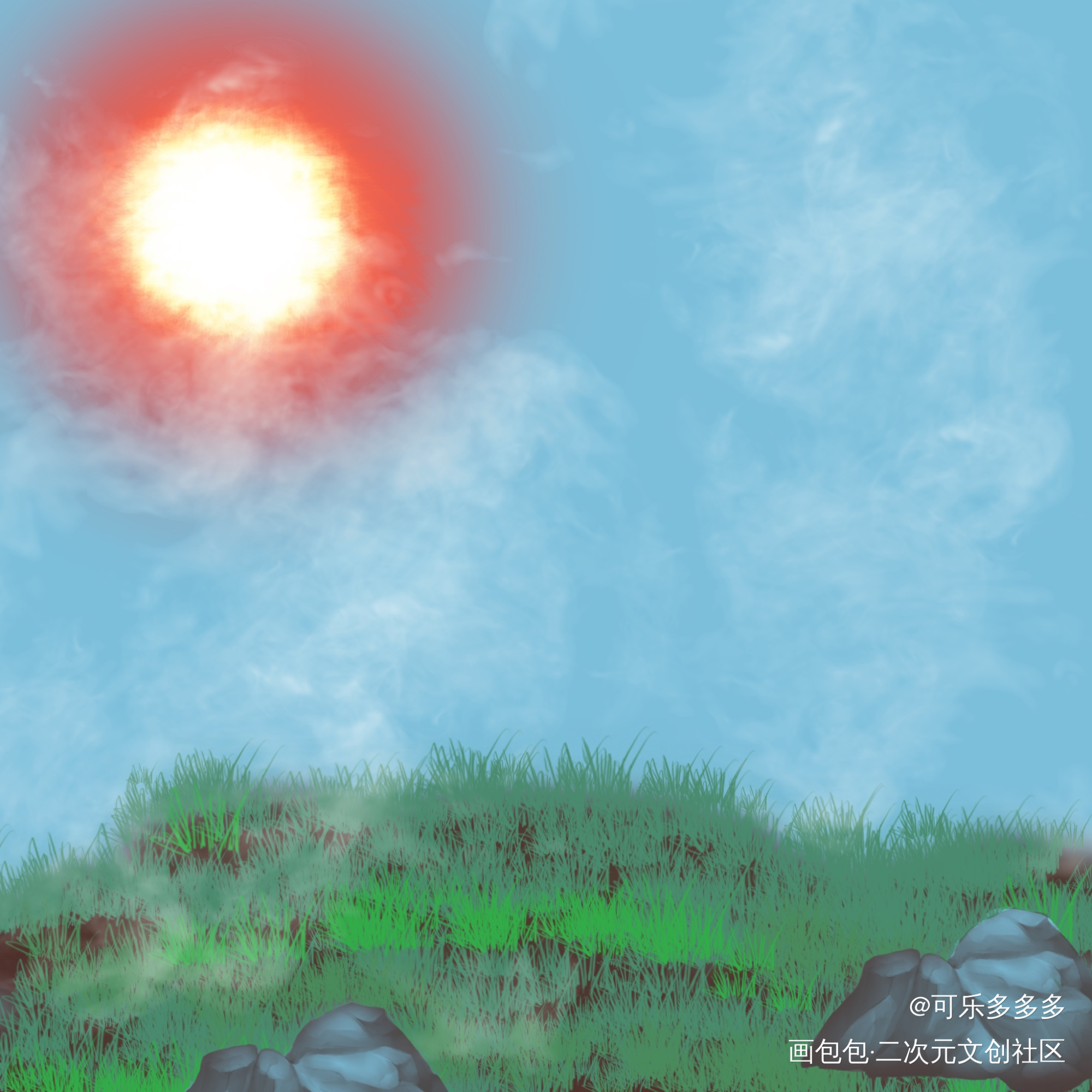 day2_平涂绘画作品