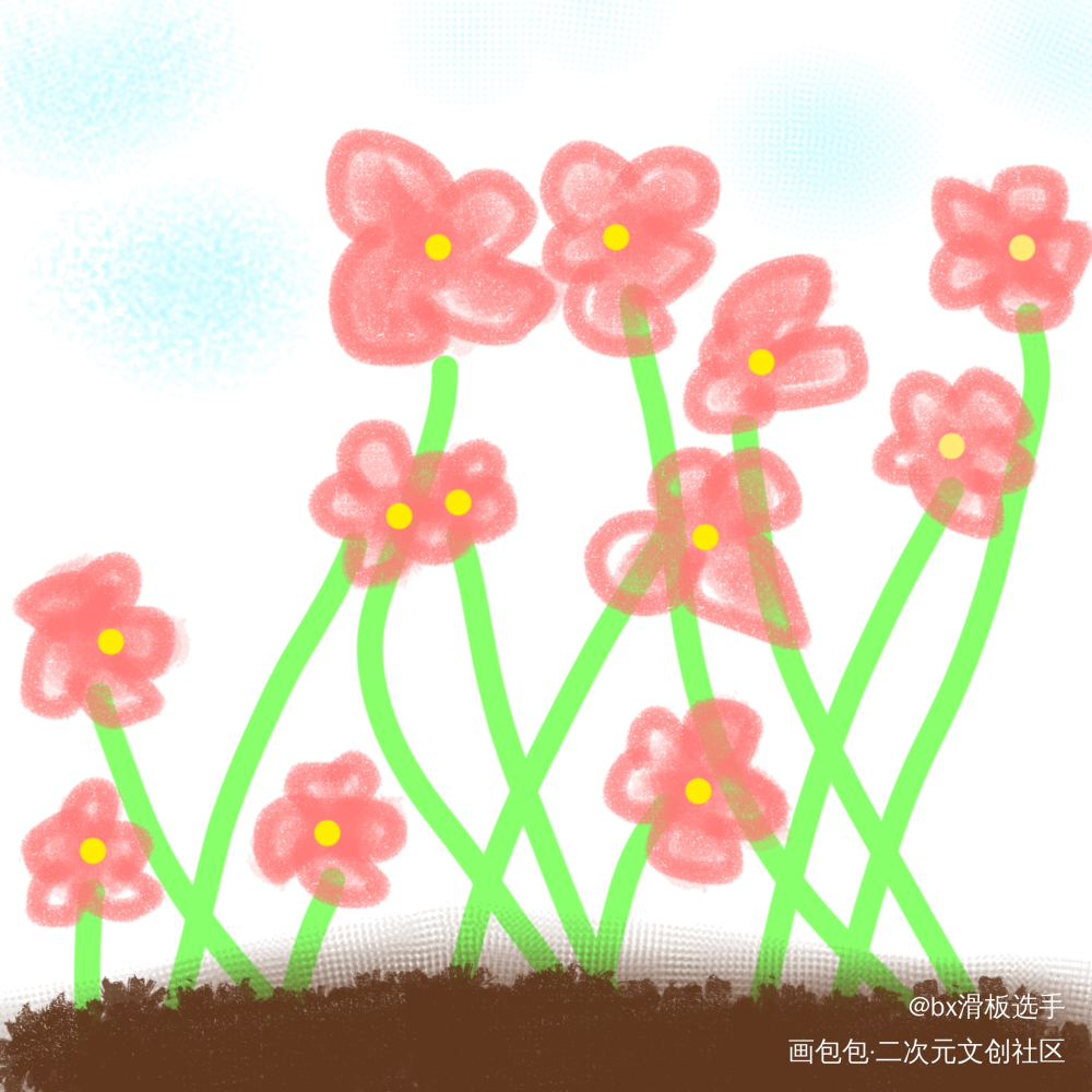 花_花绘画作品