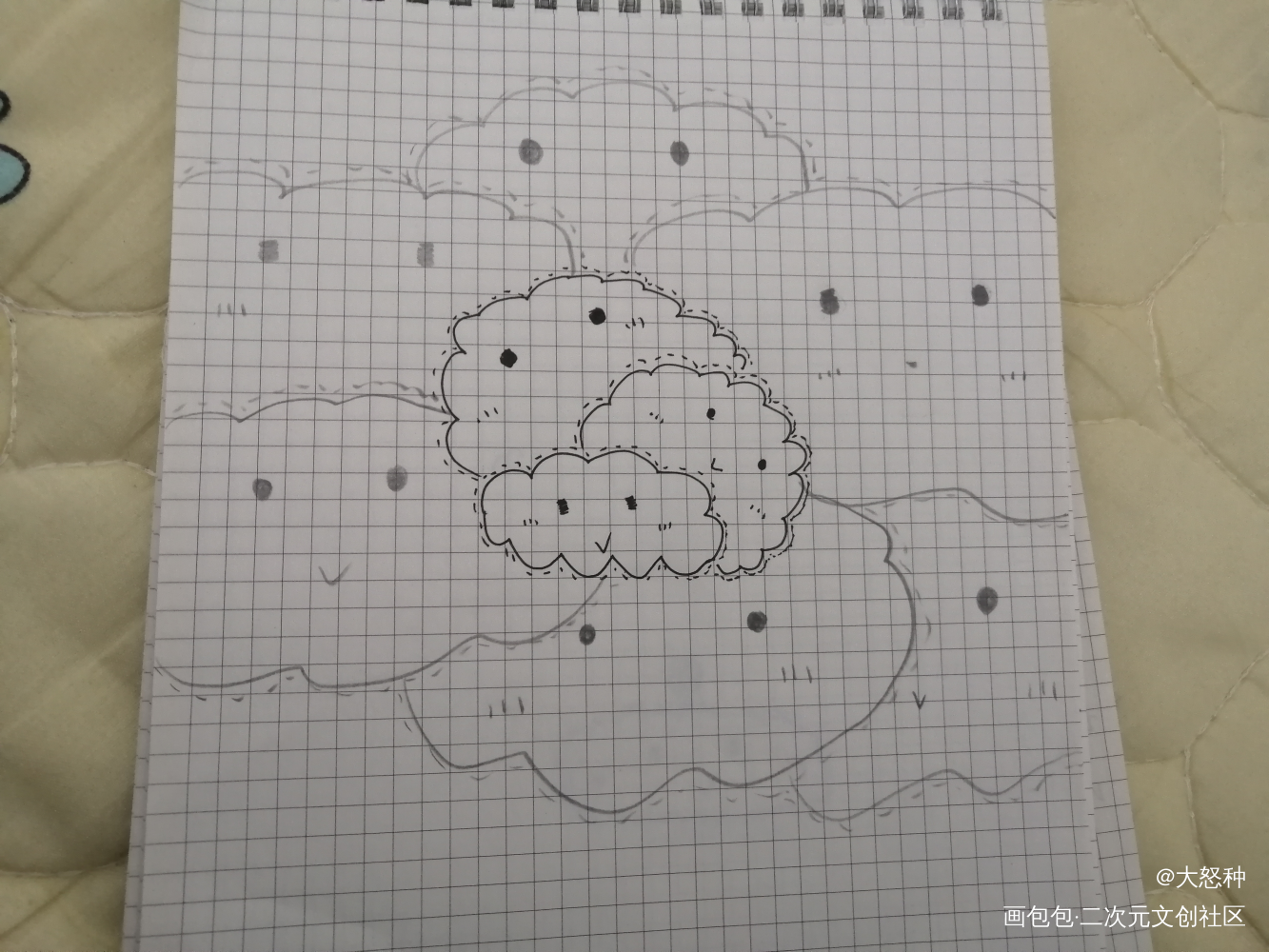 云朵_云朵绘画作品