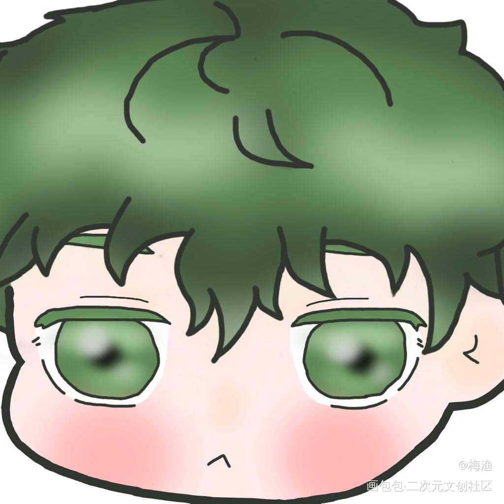 绿头_绘画练习q版绘画作品