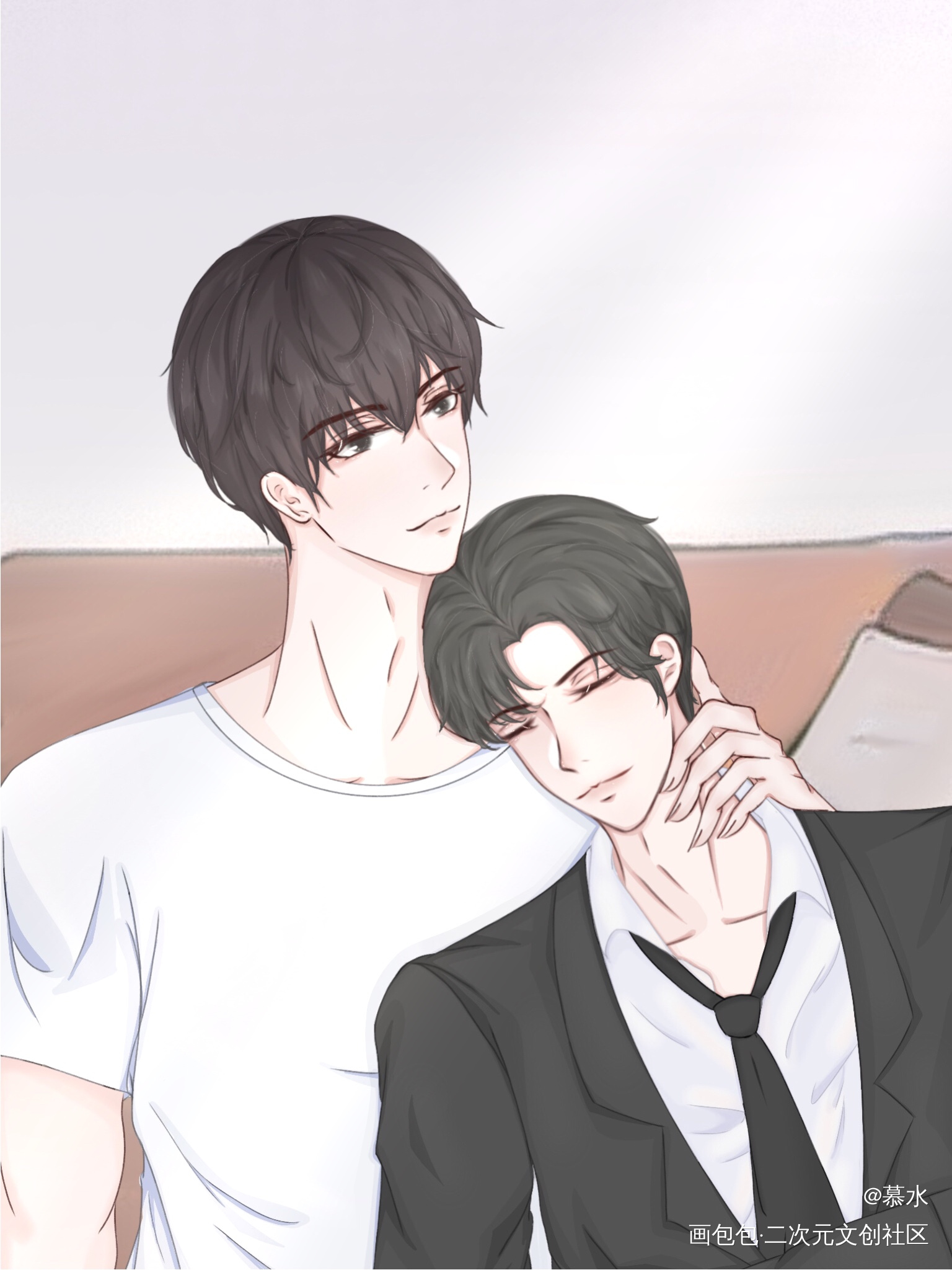 _188男团李简绘画作品