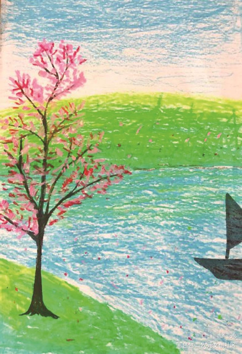打卡_唤醒春日主题打卡绘画作品