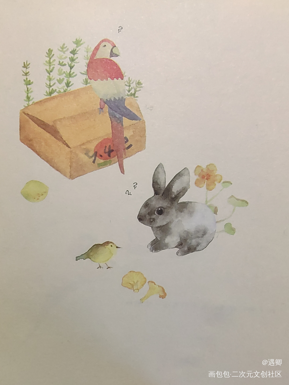 打卡4_手绘绘画作品