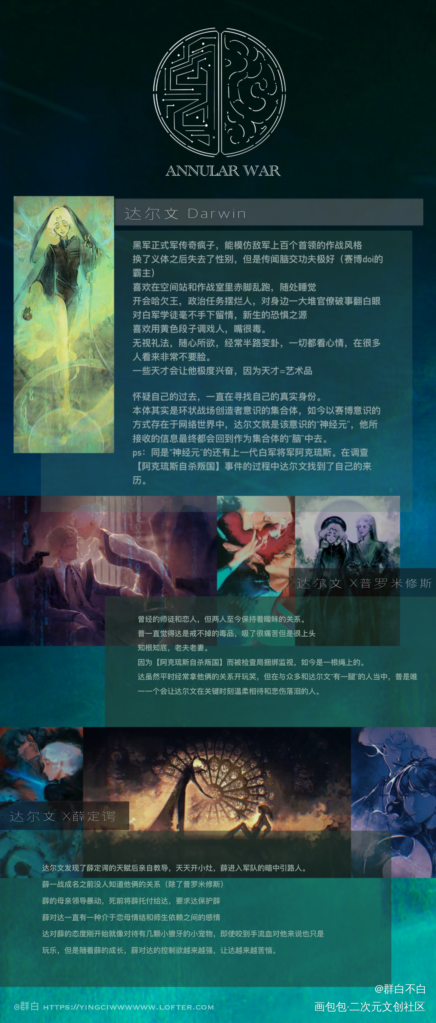 一些oc整理_人物设定绘画原创oc绘画作品