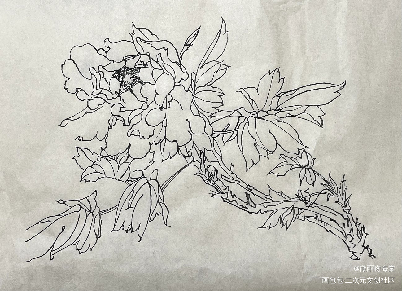 每日打卡8_水墨手绘绘画作品