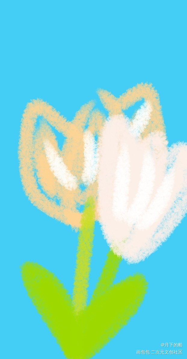 _唤醒春日主题打卡绘画作品