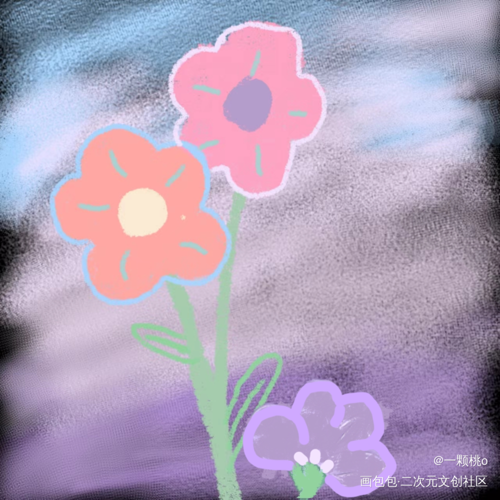 万物生长_手绘绘画作品