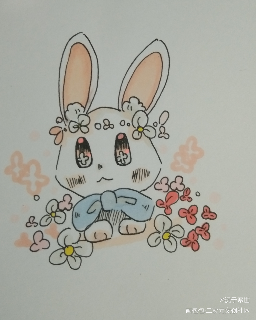 打卡_手绘摸鱼绘画作品
