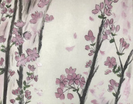 樱花_绘画作品