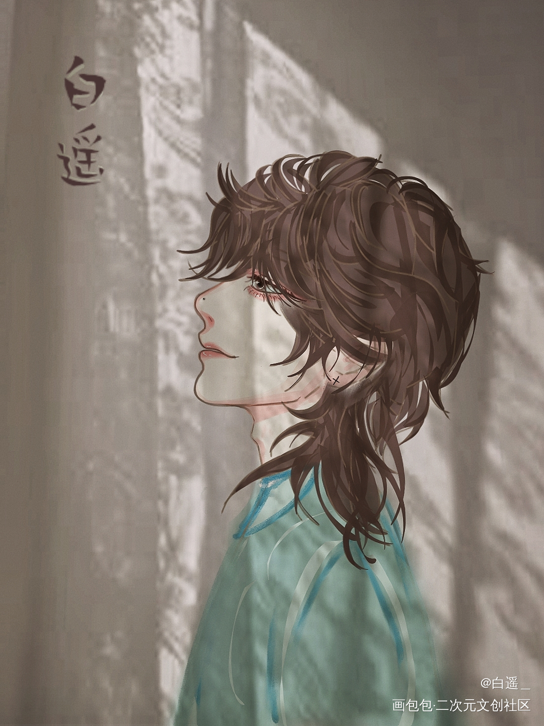 夏习清_我只喜欢你的人设夏习清绘画作品