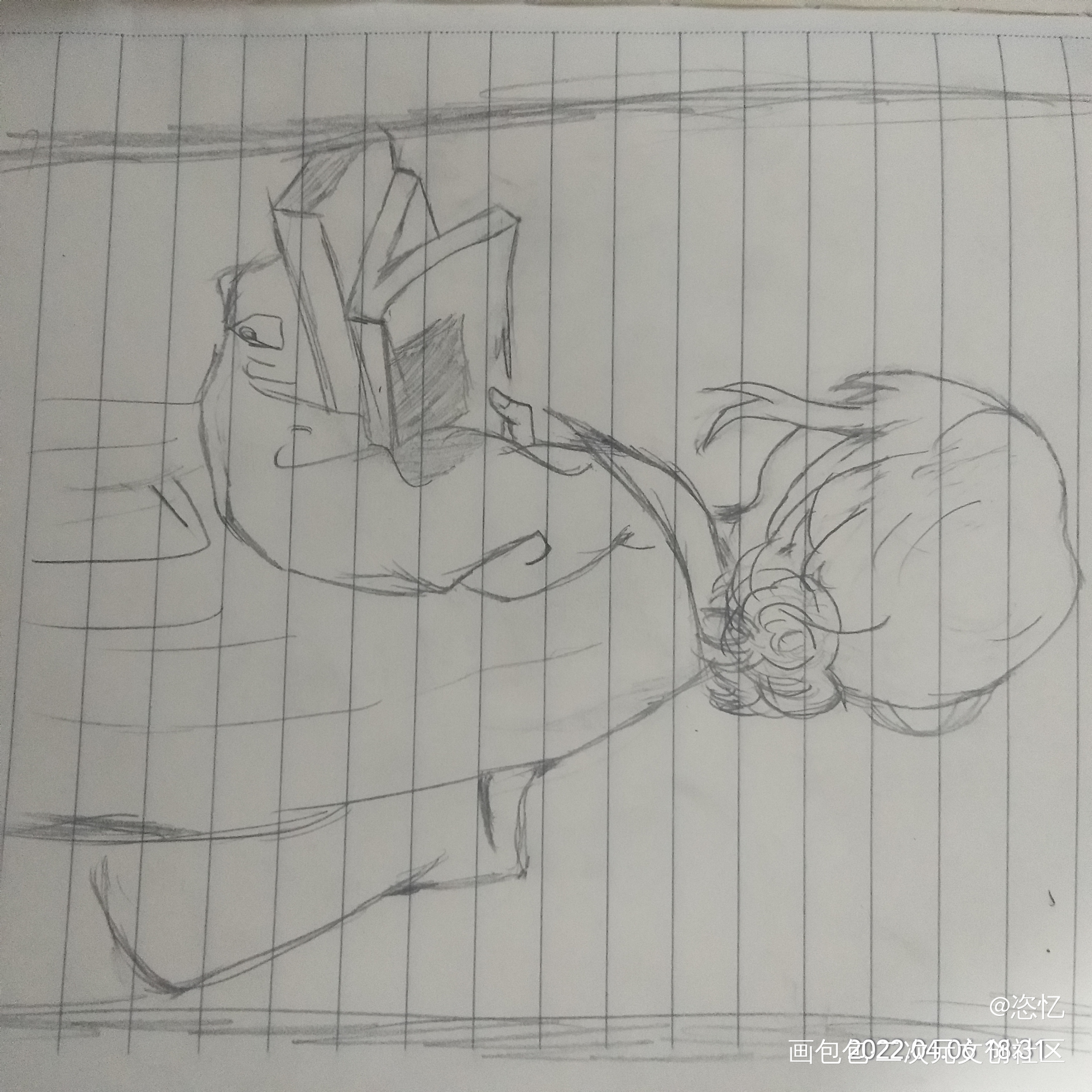 摸鱼_向全世界安利手绘临摹绘画绘画作品