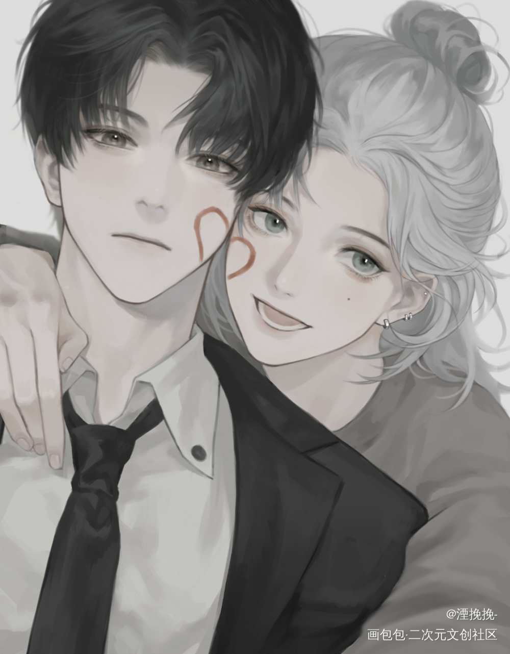 ╰(*´︶`*)╯_附加遗产188男团洛温洛羿温小辉绘画作品