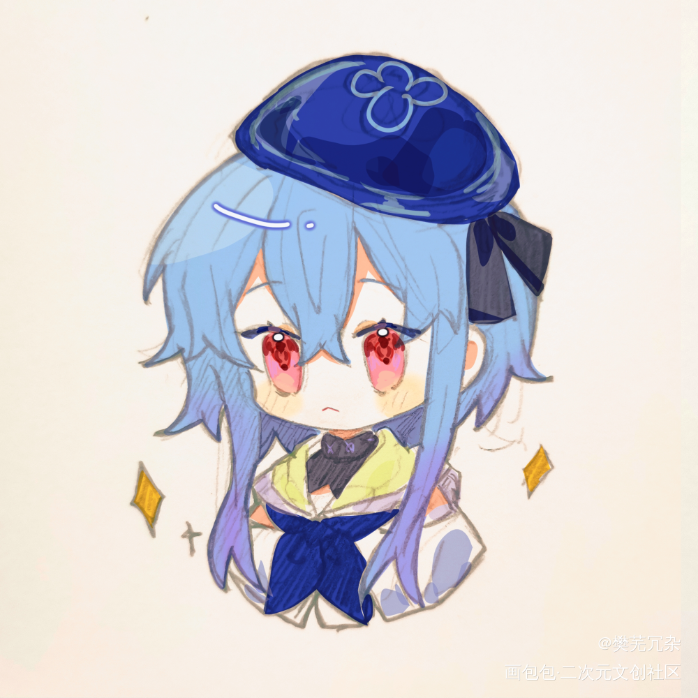舟_明日方舟绘画作品