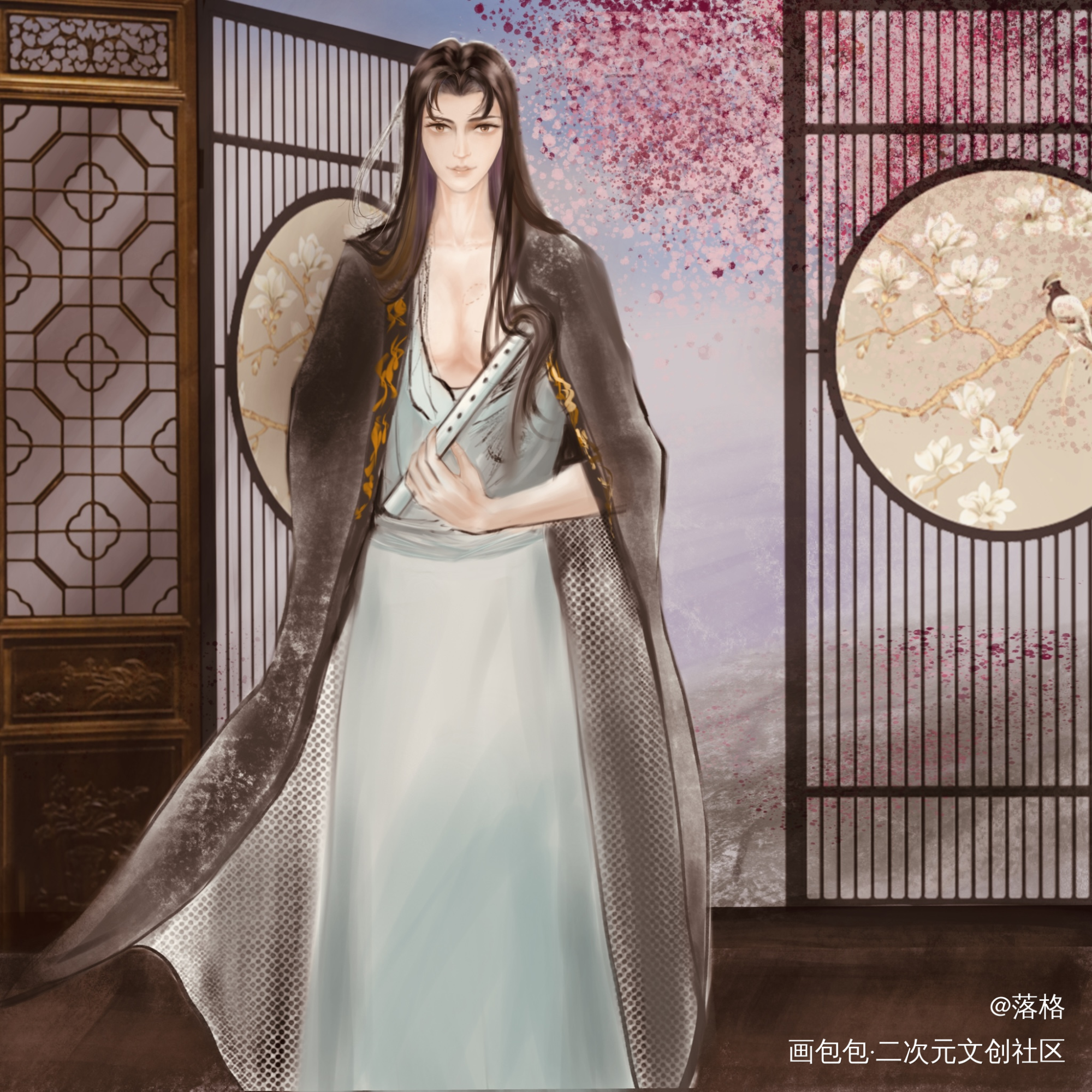 顾帅_杀破狼顾昀绘画作品